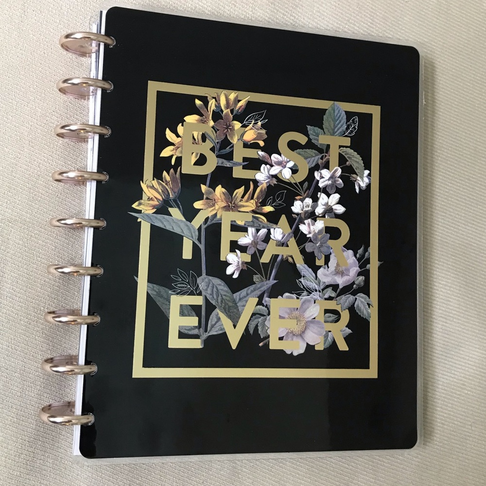 Happy Planner Vintage Botanicals Monthly  18 month
